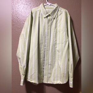 GREEN STRIPE SHIRT FOR BIG BOYS